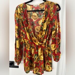 Floral Romper